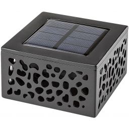 Rabalux Medulin lampa solarna stojąca 1x0,5 W czarny 7032
