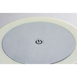 Rabalux Odera lampa stojąca zewnętrzna 1x3W czarna/biała 7040