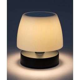 Rabalux Odera lampa stojąca zewnętrzna 1x3W czarna/biała 7040