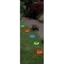 Rabalux Haiti lampa solarna stojąca 1x0,6 W czarny 7069