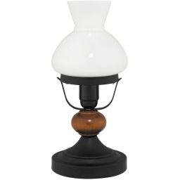 Rabalux Petronel lampa stołowa 1x60 W czarna 7072