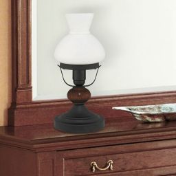 Rabalux Petronel lampa stołowa 1x60 W czarna 7072