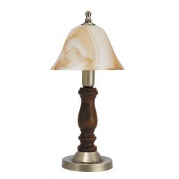 Rabalux Rustic 3 lampa stołowa 1x40 W mosiądz-brązowa 7092