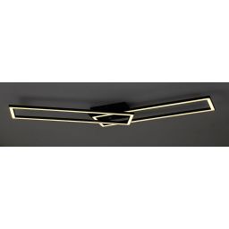 Rabalux Nefertum lampa podsufitowa 1x38 W LED czarny 71004