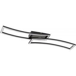 Rabalux Cirilla lampa podsufitowa 1x40 W LED czarny 71005