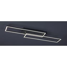 Rabalux Demetrius lampa podsufitowa 1x40W LED srebrny/szczotkowane aluminium 71012