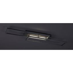 Rabalux Demetrius lampa podsufitowa 1x40W LED srebrny/szczotkowane aluminium 71012