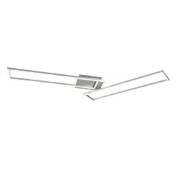 Rabalux Benedick lampa podsufitowa 1x40W LED srebrny/szczotkowane aluminium 71015