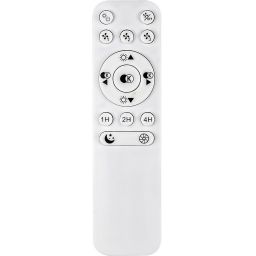 Rabalux Faustine lampa podsufitowa 1x30W LED z wentylatorem czarny/biały/drewno 71016