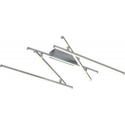 Rabalux Negan lampa podsufitowa 5x40W LED srebrny/biały 71020