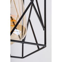 Rabalux Boire lampa podsufitowa 1x40W czarny 71021