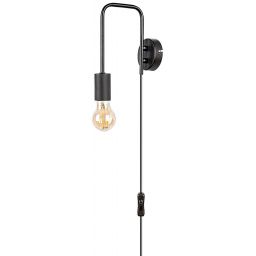 Rabalux Manzur kinkiet 1x40W czarny mat 71022