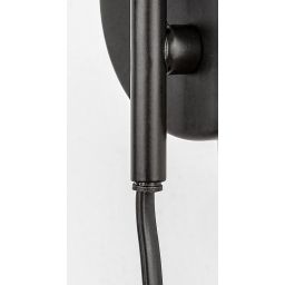 Rabalux Manzur kinkiet 1x40W czarny mat 71022