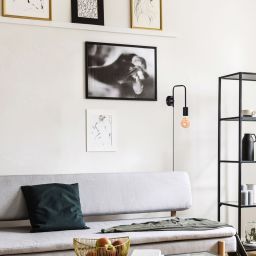 Rabalux Manzur kinkiet 1x40W czarny mat 71022