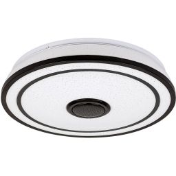 Rabalux Nikolaus plafon 1x24W LED biały/czarny 71030