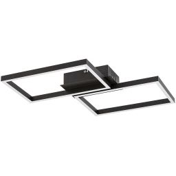 Rabalux Ludano lampa podsufitowa 1x40W LED czarny/biały 71032