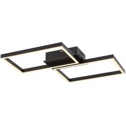 Rabalux Ludano lampa podsufitowa 1x40W LED czarny/biały 71032