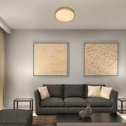 Rabalux Tesia plafon 1x36W LED złoty/biały 71037