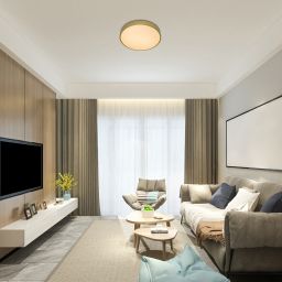 Rabalux Tesia plafon 1x60W LED złoty/biały 71038