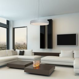 Rabalux Tesia lampa wisząca 1x36W LED srebrny/biały 71040