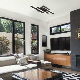 Rabalux Sindri lampa podsufitowa 1x18 W czarna 71051