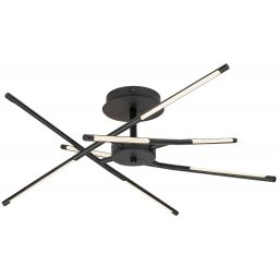 Rabalux Henli lampa podsufitowa 30 W biała-czarna 71056