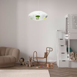 Rabalux Froggo lampa podsufitowa 1x40 W biała-multikolor 71068