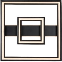 Rabalux Sidona lampa podsufitowa 1x48 W biała-czarna 71071