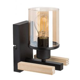 Rabalux Niylah kinkiet 1x25 W czarny 71080