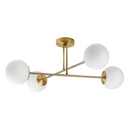 Rabalux Kiara lampa podsufitowa 4x35 W złota 71082
