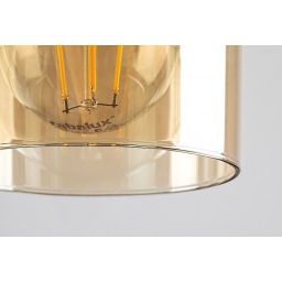 Rabalux Niylah lampa podsufitowa 1x25W czarny mat 71083