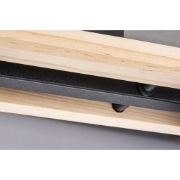 Rabalux Niylah lampa podsufitowa 1x25W czarny mat 71083