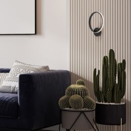 Rabalux Grete kinkiet 1x15 W biały-czarny 71095