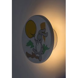 Rabalux Hopply kinkiet 1x9 W biały-multikolor 71100