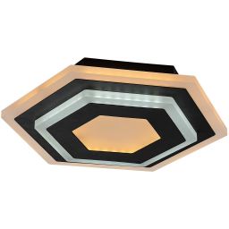 Rabalux Bitsi kinkiet 1x23W LED czarny/żółty 71113