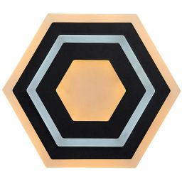 Rabalux Bitsi kinkiet 1x23W LED czarny/żółty 71113