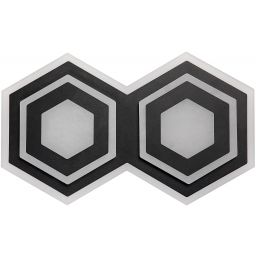 Rabalux Bitsi lampa podsufitowa 1x44W LED czarny/żółty 71114