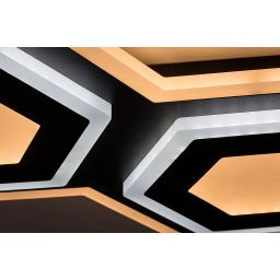 Rabalux Bitsi lampa podsufitowa 1x44W LED czarny/żółty 71114