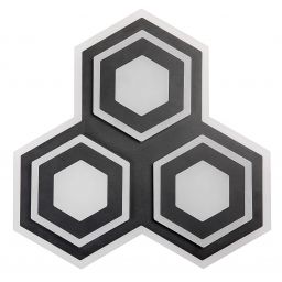 Rabalux Bitsi lampa podsufitowa 1x72W LED czarny/żółty 71115