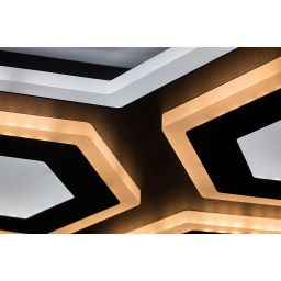 Rabalux Bitsi lampa podsufitowa 1x72W LED czarny/żółty 71115