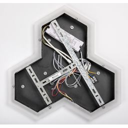 Rabalux Bitsi lampa podsufitowa 1x72W LED czarny/żółty 71115