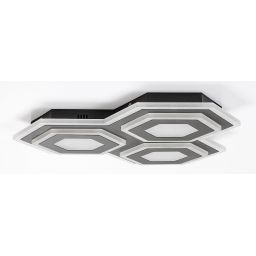 Rabalux Bitsi lampa podsufitowa 1x72W LED czarny/żółty 71115