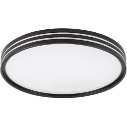 Rabalux Epora plafon 1x25W LED czarny mat 71118