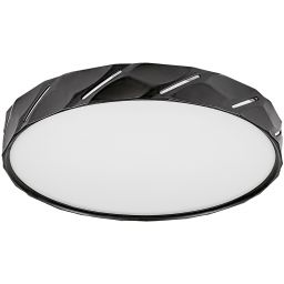 Rabalux Nessira plafon 1x25W LED czarny mat/biały 71120