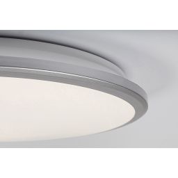 Rabalux Engon plafon 1x18W LED srebrny/biały 71127