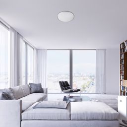 Rabalux Engon plafon 1x23W LED srebrny/biały 71129