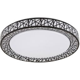 Rabalux Nilin plafon 1x48W czarny/biały 71140