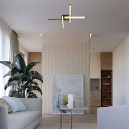 Rabalux Remiel lampa podsufitowa 1x20W LED czarny/biały 71145