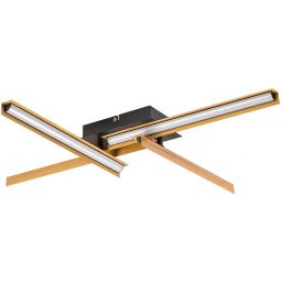 Rabalux Remiel lampa podsufitowa 1x20W LED czarny/biały 71145