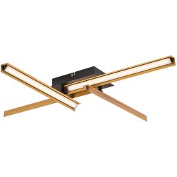 Rabalux Remiel lampa podsufitowa 1x20W LED czarny/biały 71145